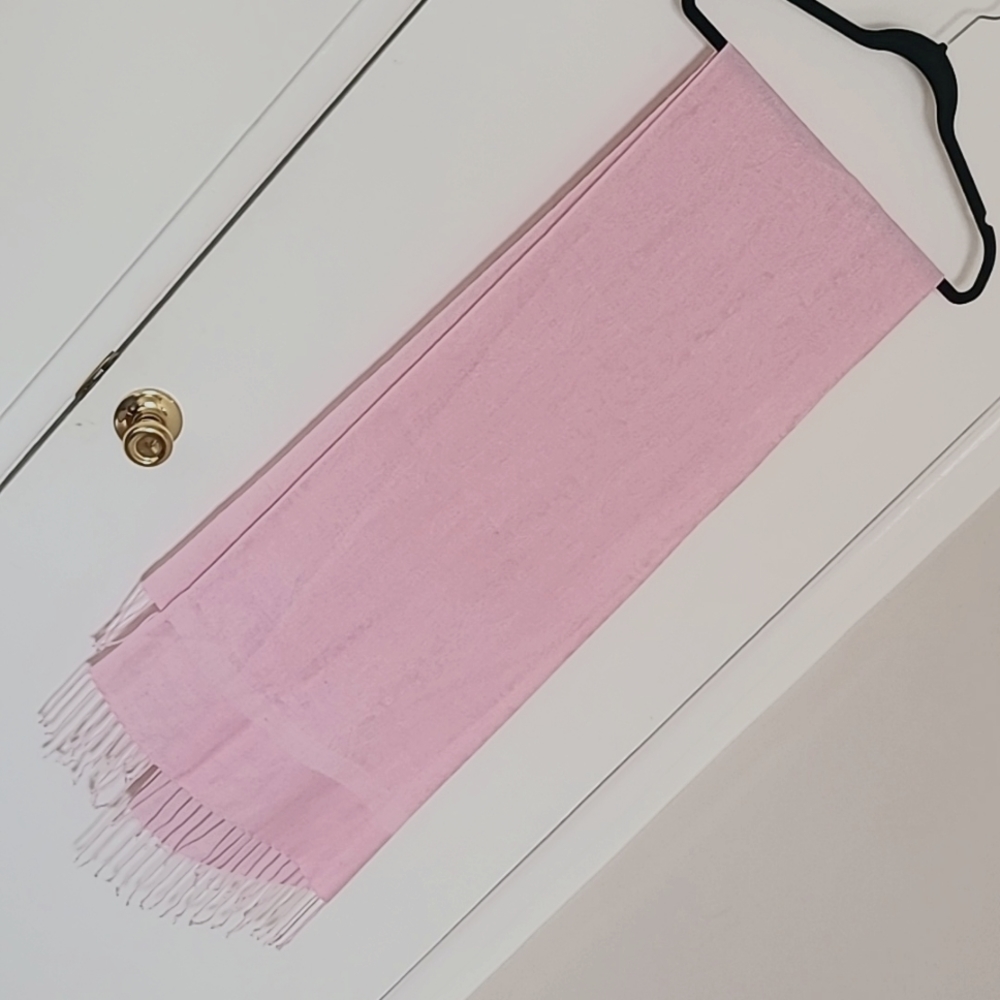 Pink Pashmina Scarf/ Wrap